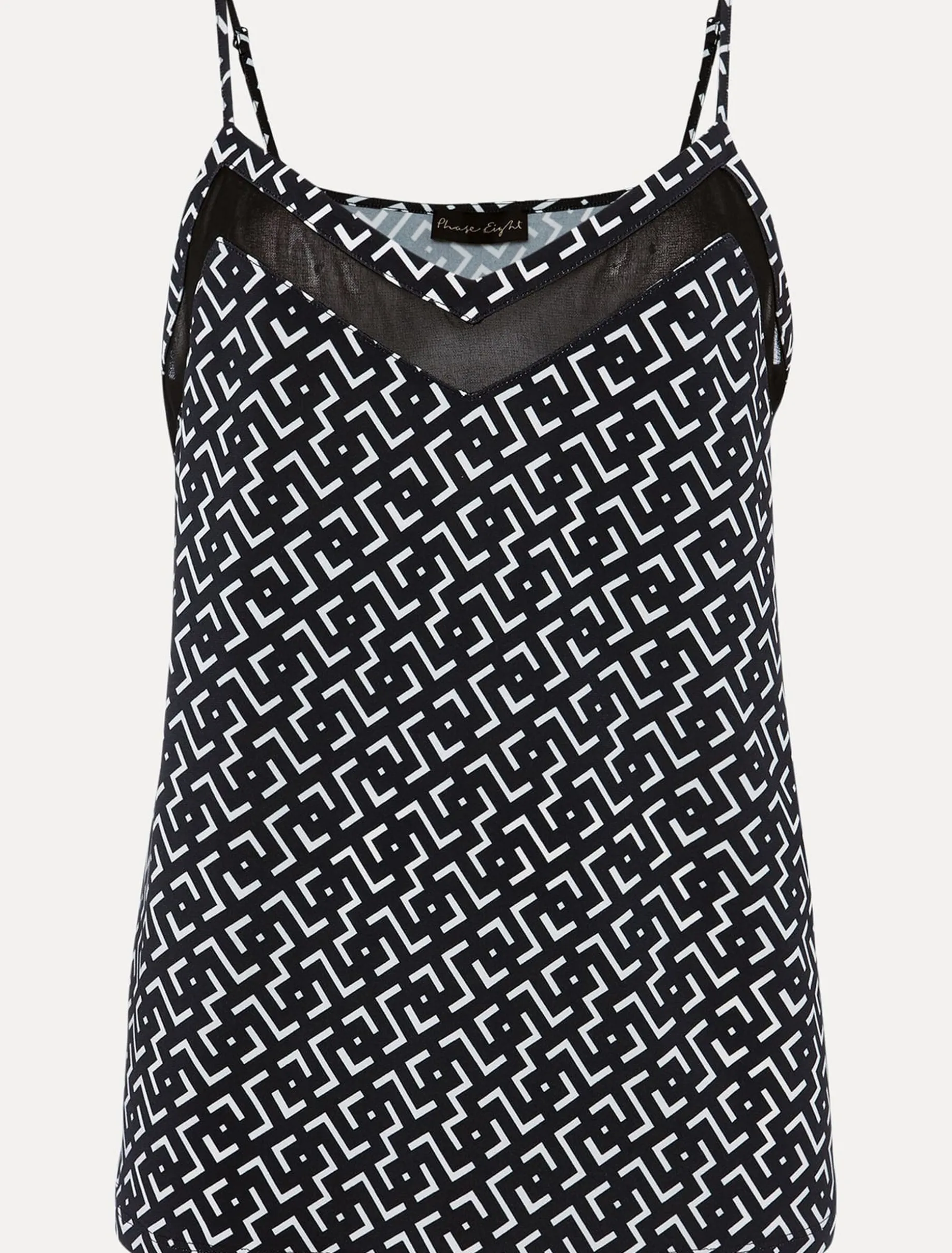 Teigan Jersey Chiffon Insert Camisole
