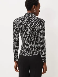 Teigan Jersey Popper Front Shirt