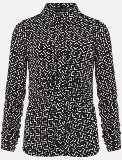 Teigan Jersey Popper Front Shirt