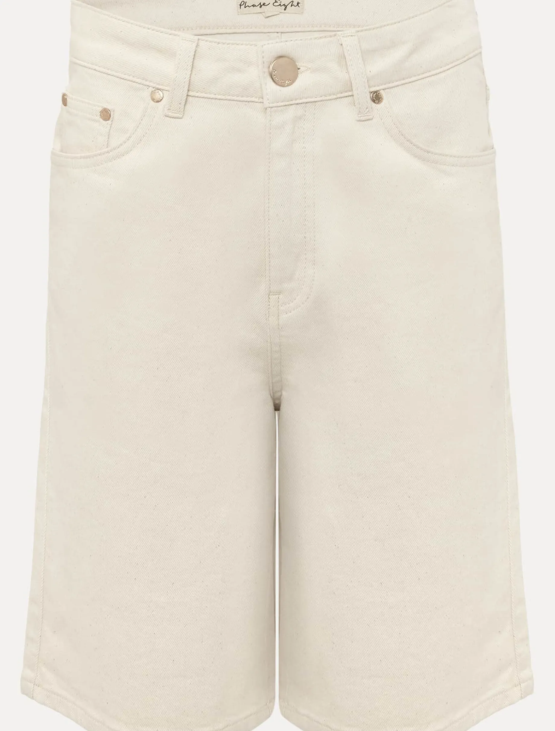 Telissa Denim Bermuda Shorts