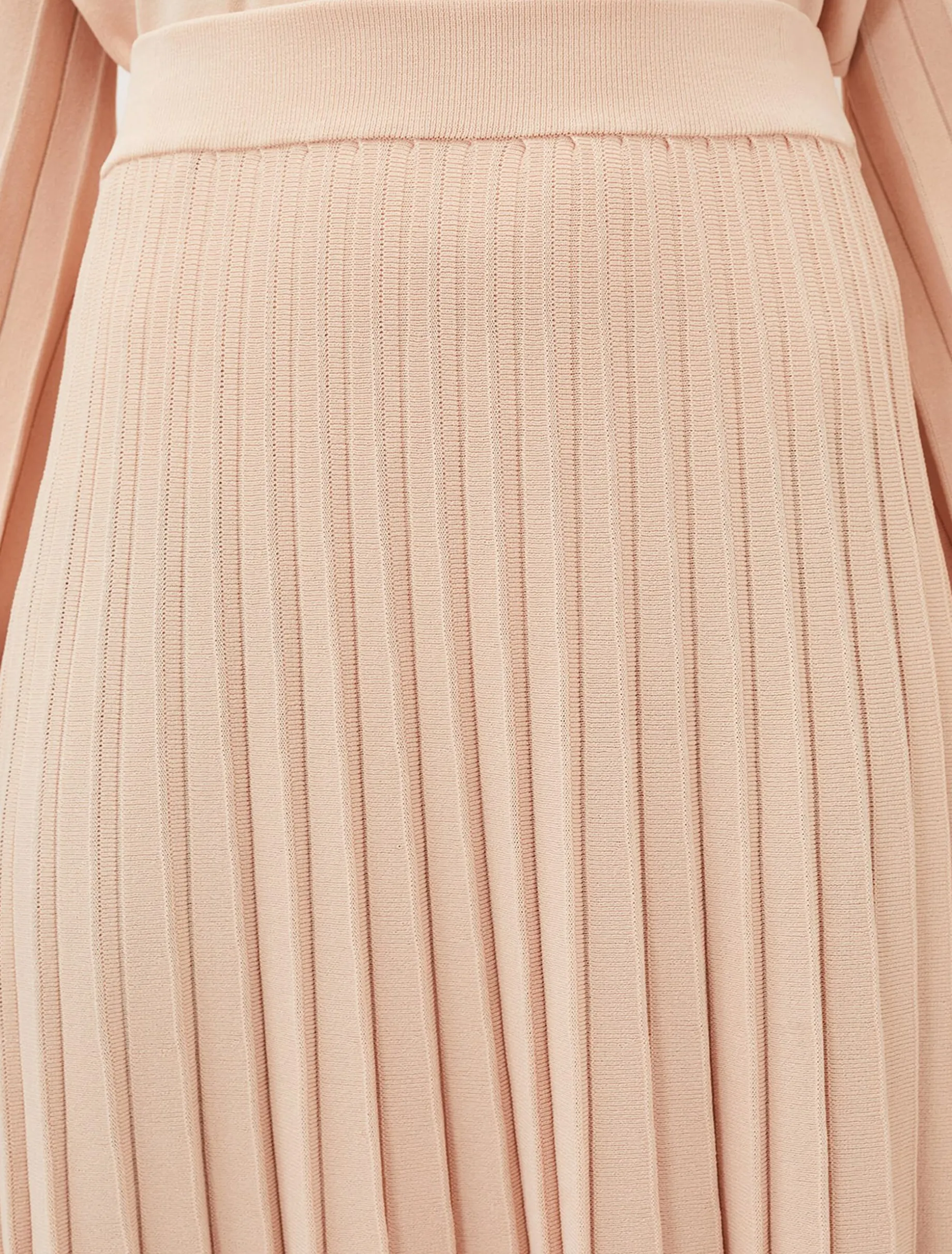 Teodora Pleat Knit Co-Ord Skirt