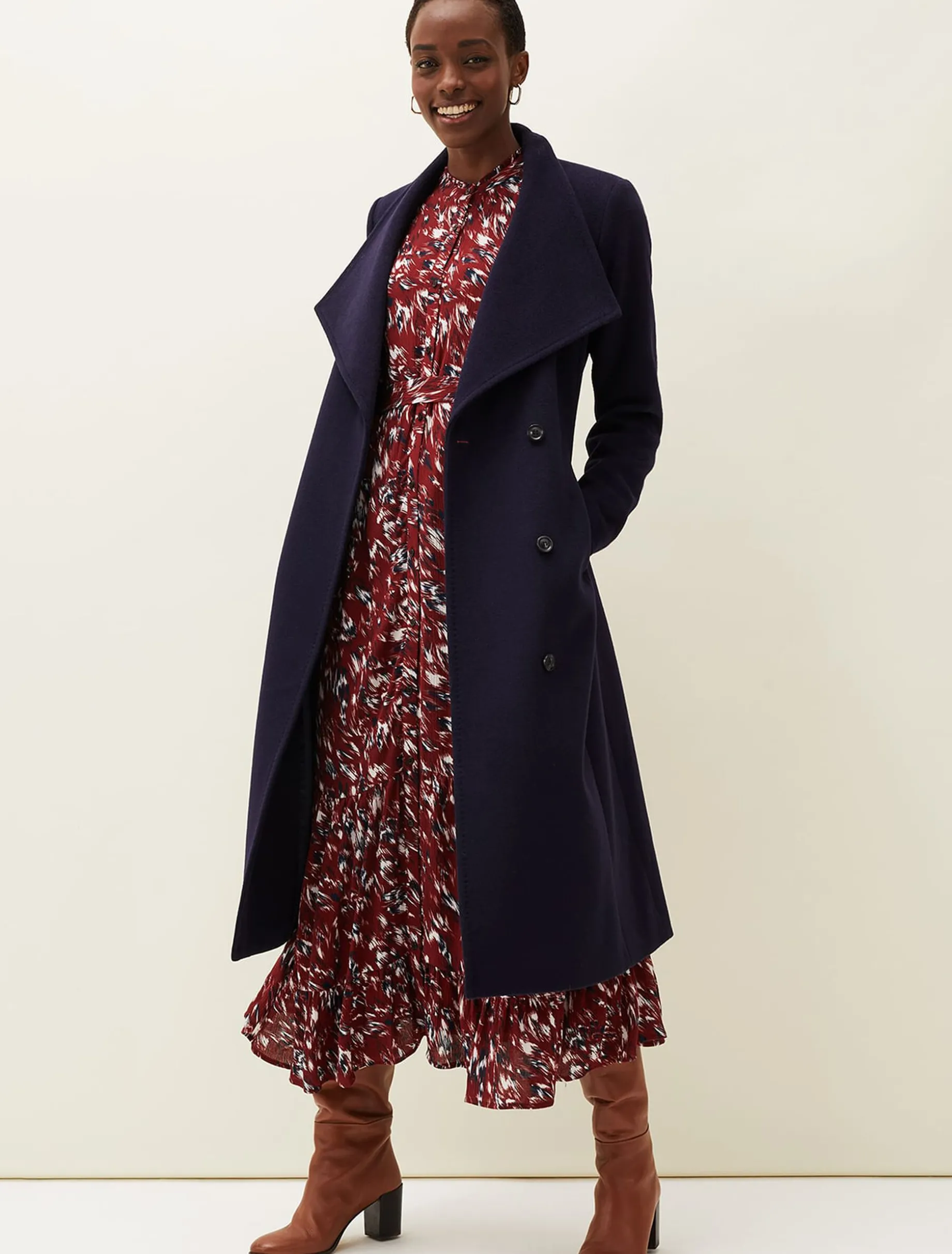 Thea Wool Trench