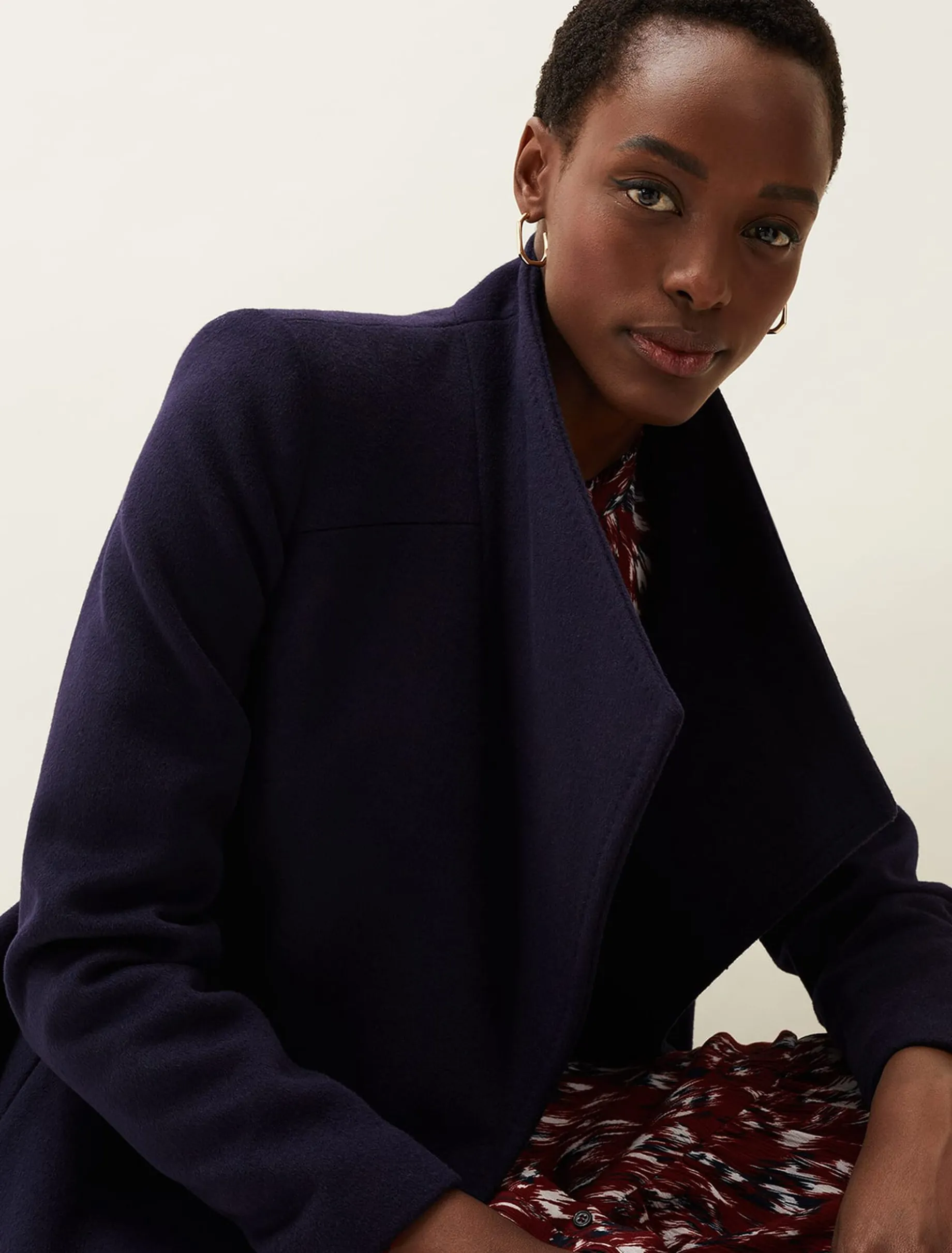 Thea Wool Trench