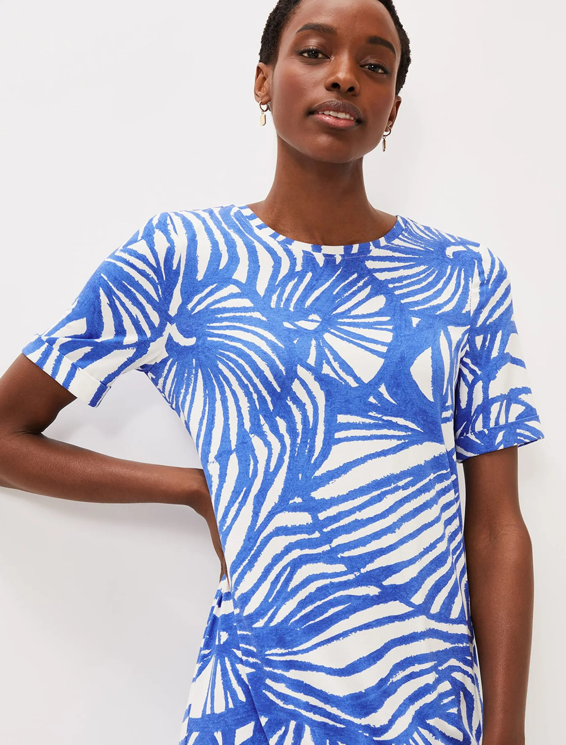 Theresa Shell Print Dress