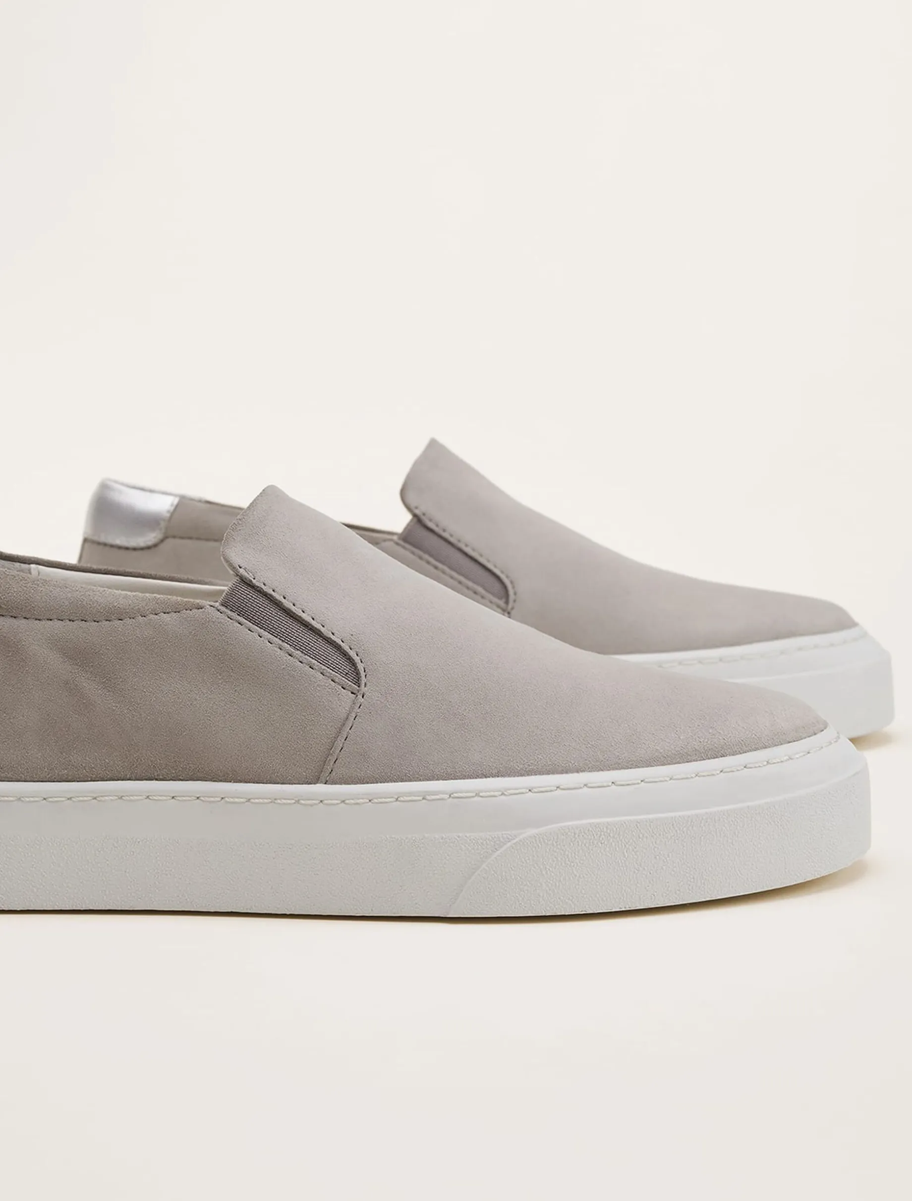 Theresa Suede Slip-On Trainers