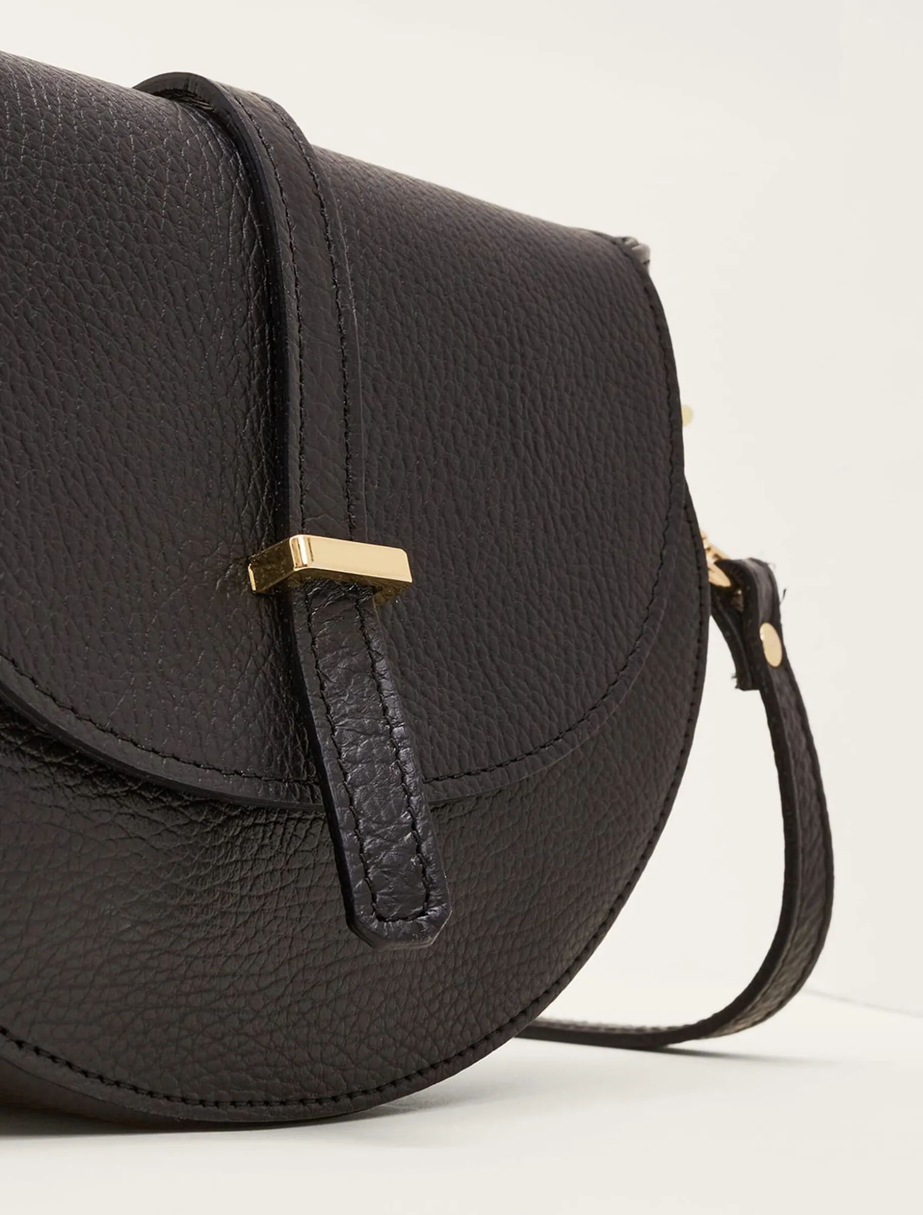 Tianna Leather Cross Body Bag