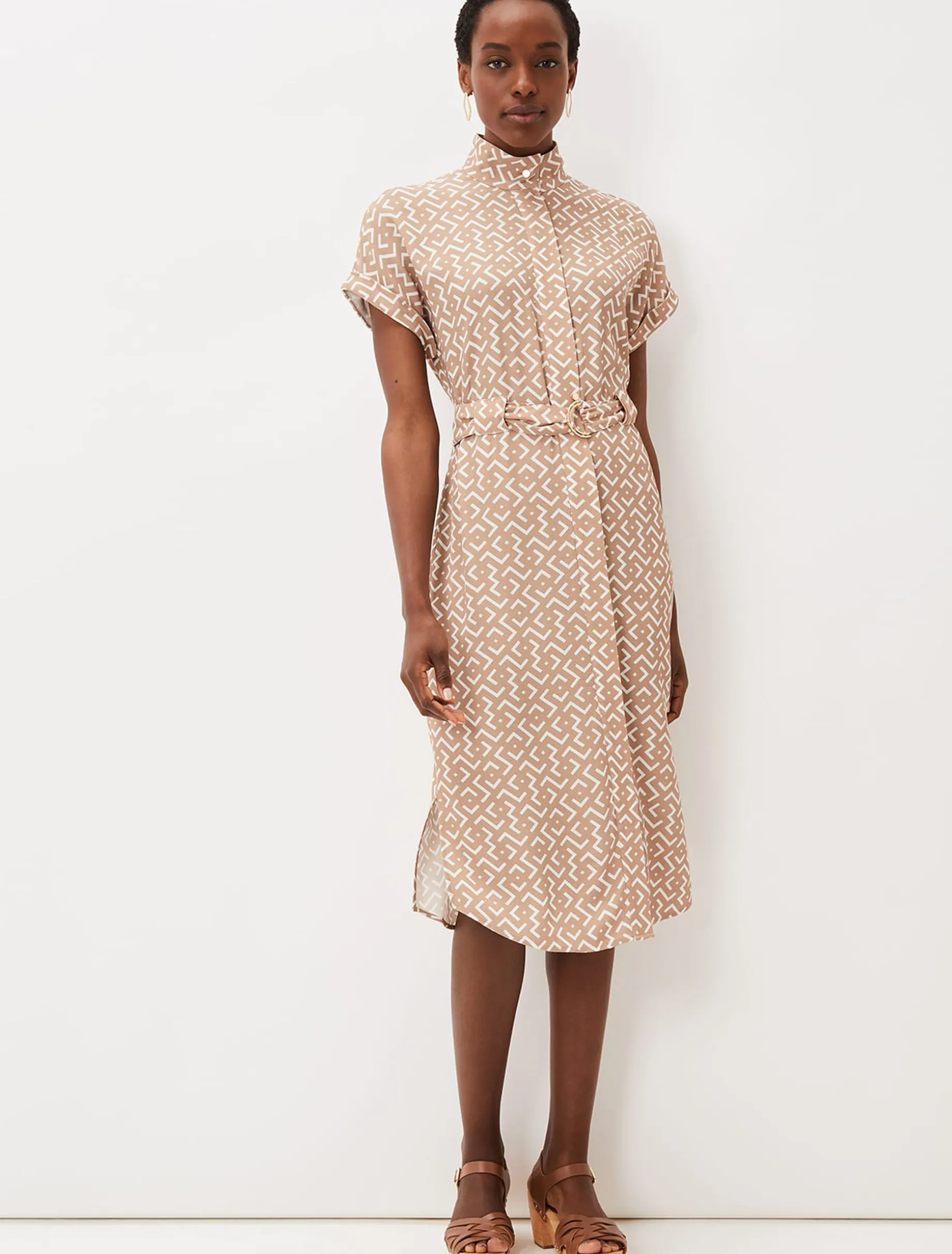 Tilda Geo Shirt Dress