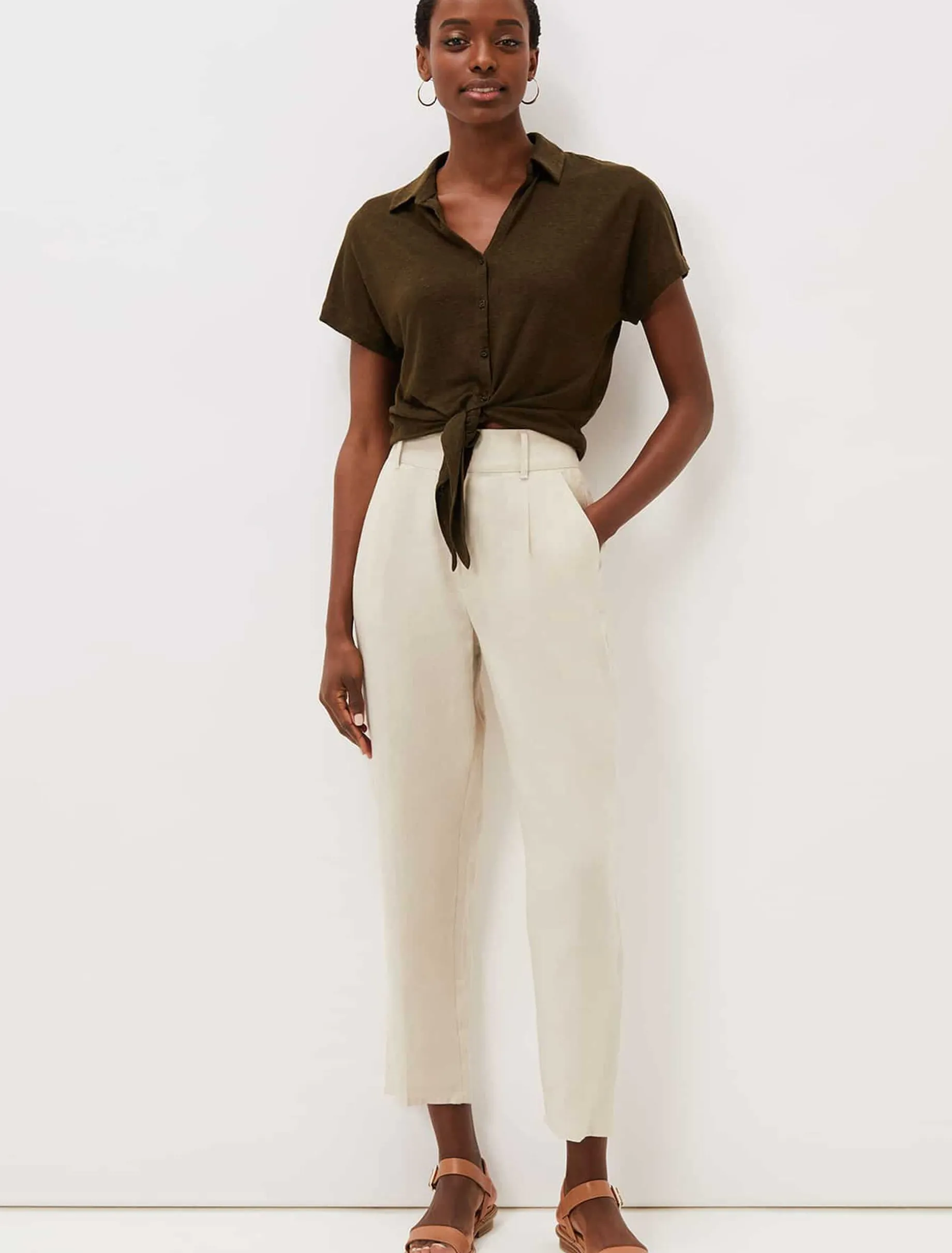 Tracey Tie Hem Shirt