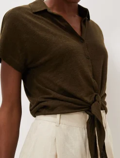 Tracey Tie Hem Shirt
