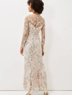 Trisha Embroidered Maxi Dress