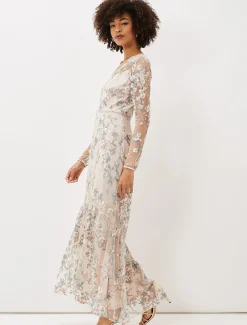 Trisha Embroidered Maxi Dress