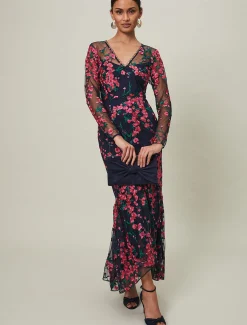 Trisha Embroidered Maxi Dress