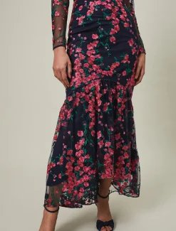 Trisha Embroidered Maxi Dress