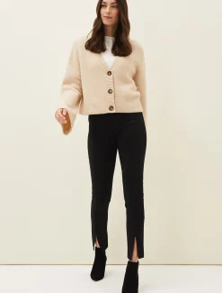 Trixie Split Front Ponte Leggings
