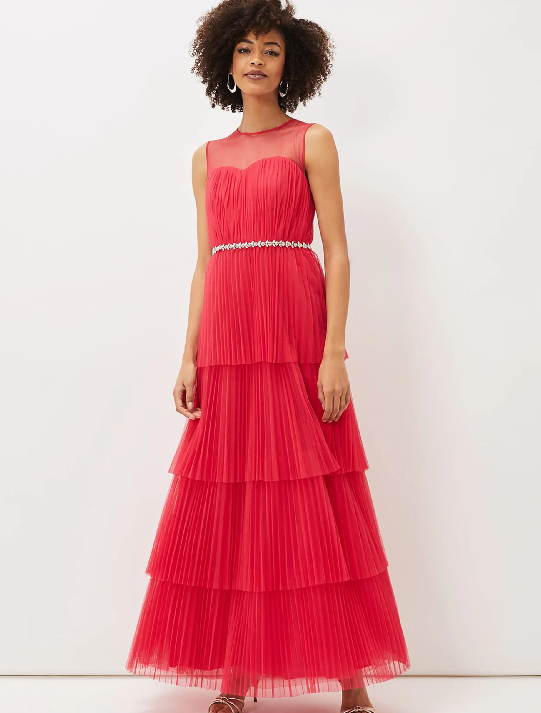 Tulisa Tulle Maxi Dress