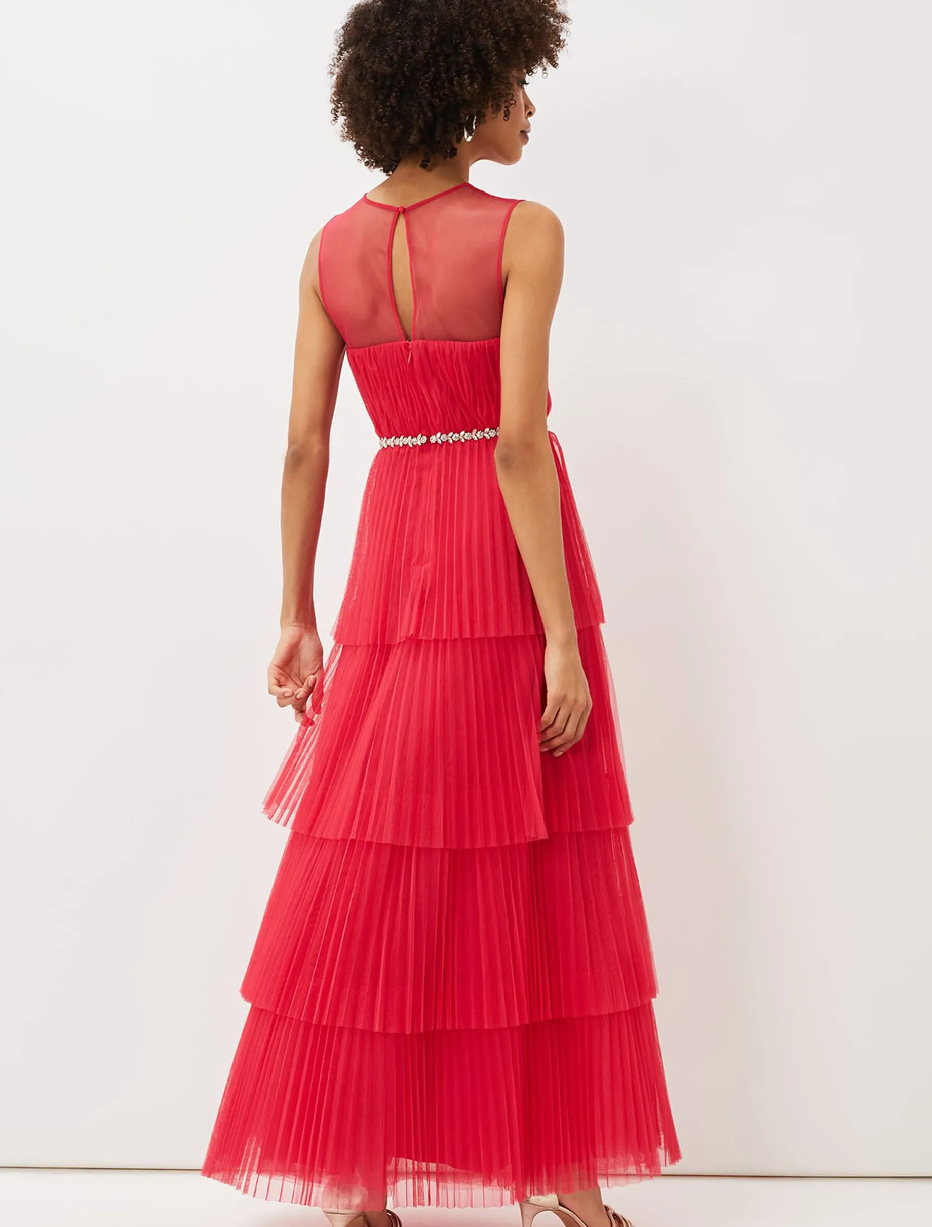 Tulisa Tulle Maxi Dress