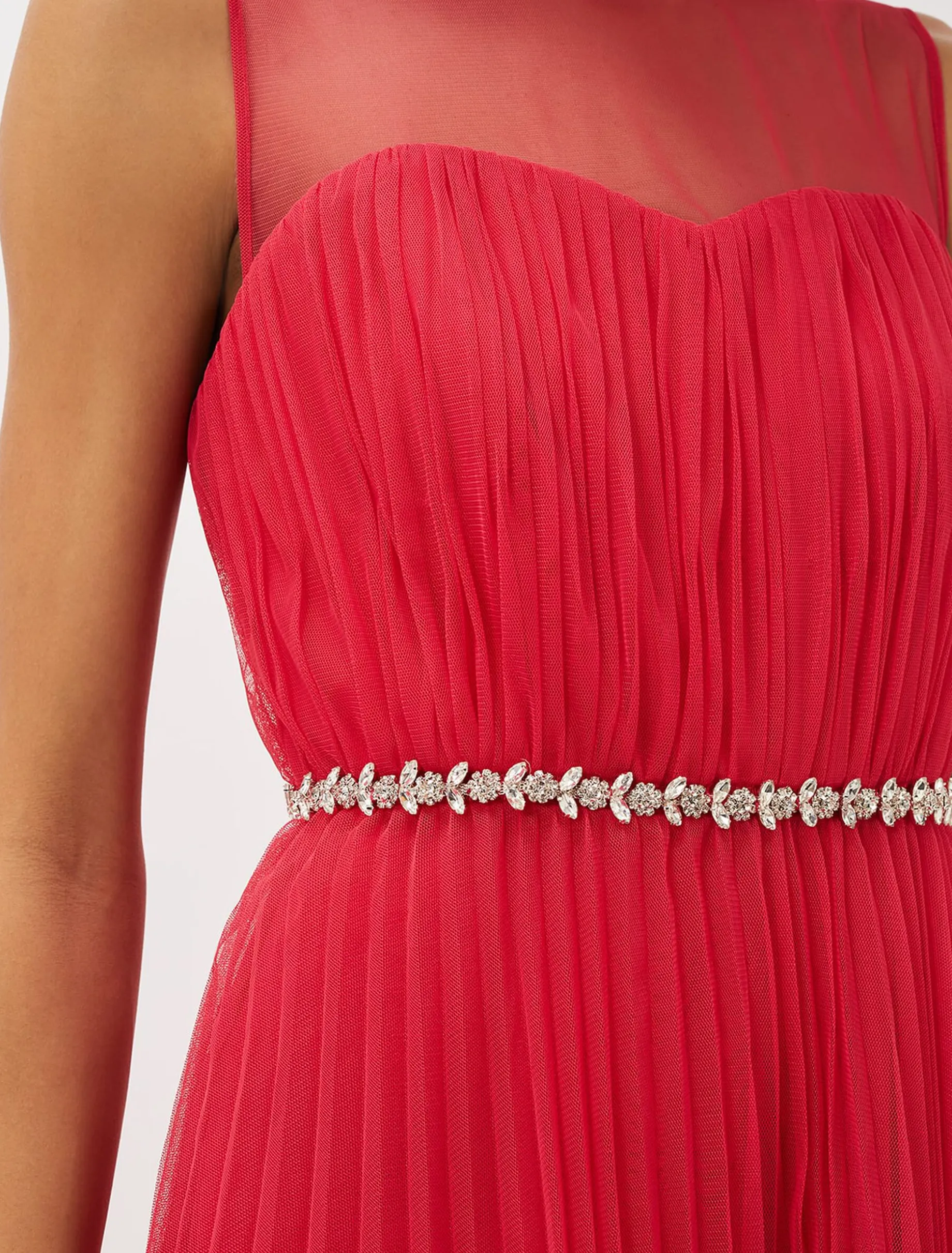 Tulisa Tulle Maxi Dress