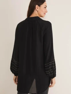 Tullulah Heatfix Sleeve Tunic Blouse