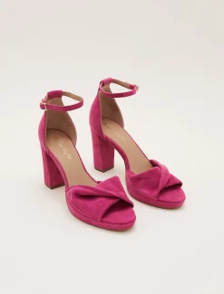 Twist Strap Platform Shoe