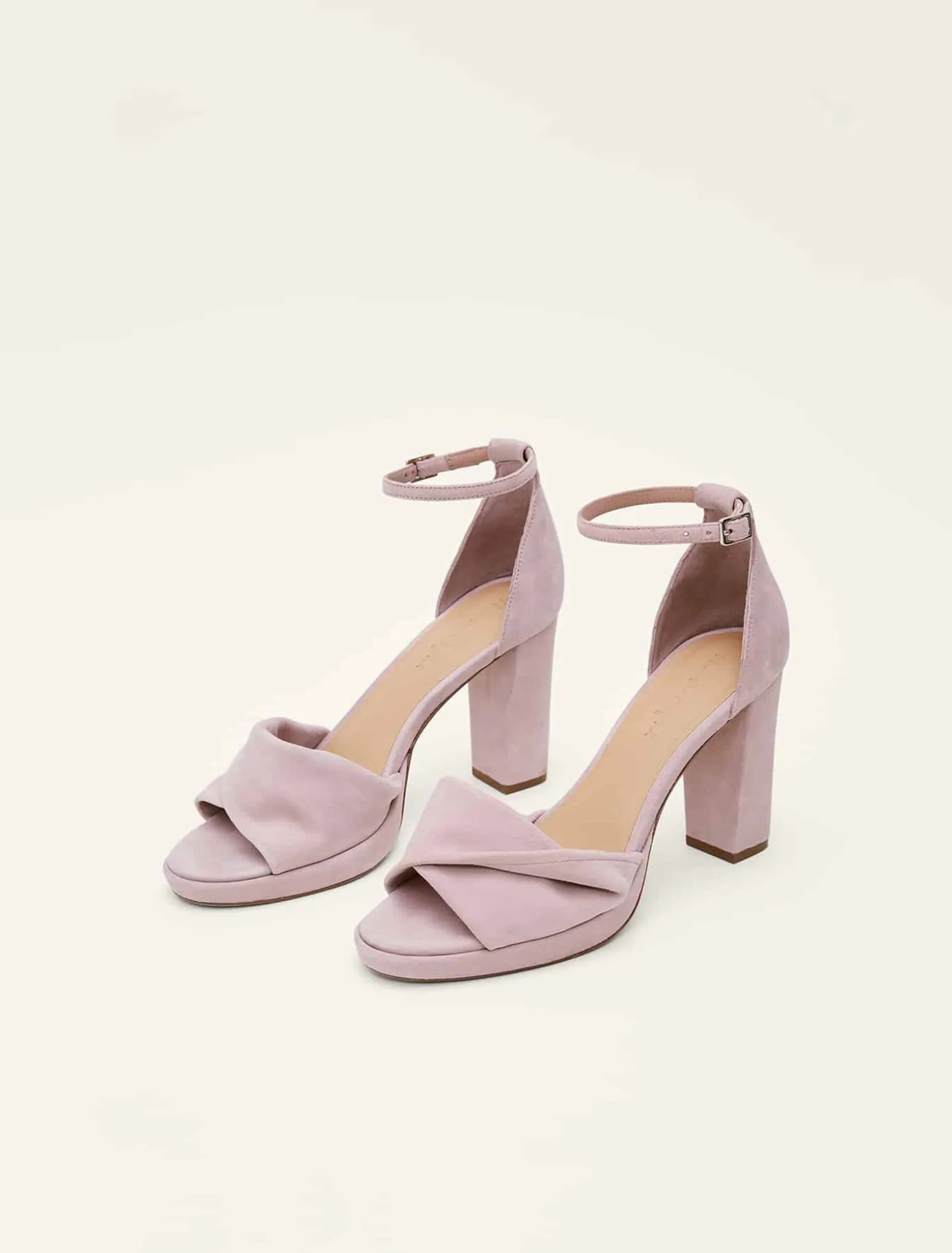 Twist Strap Platform Shoe