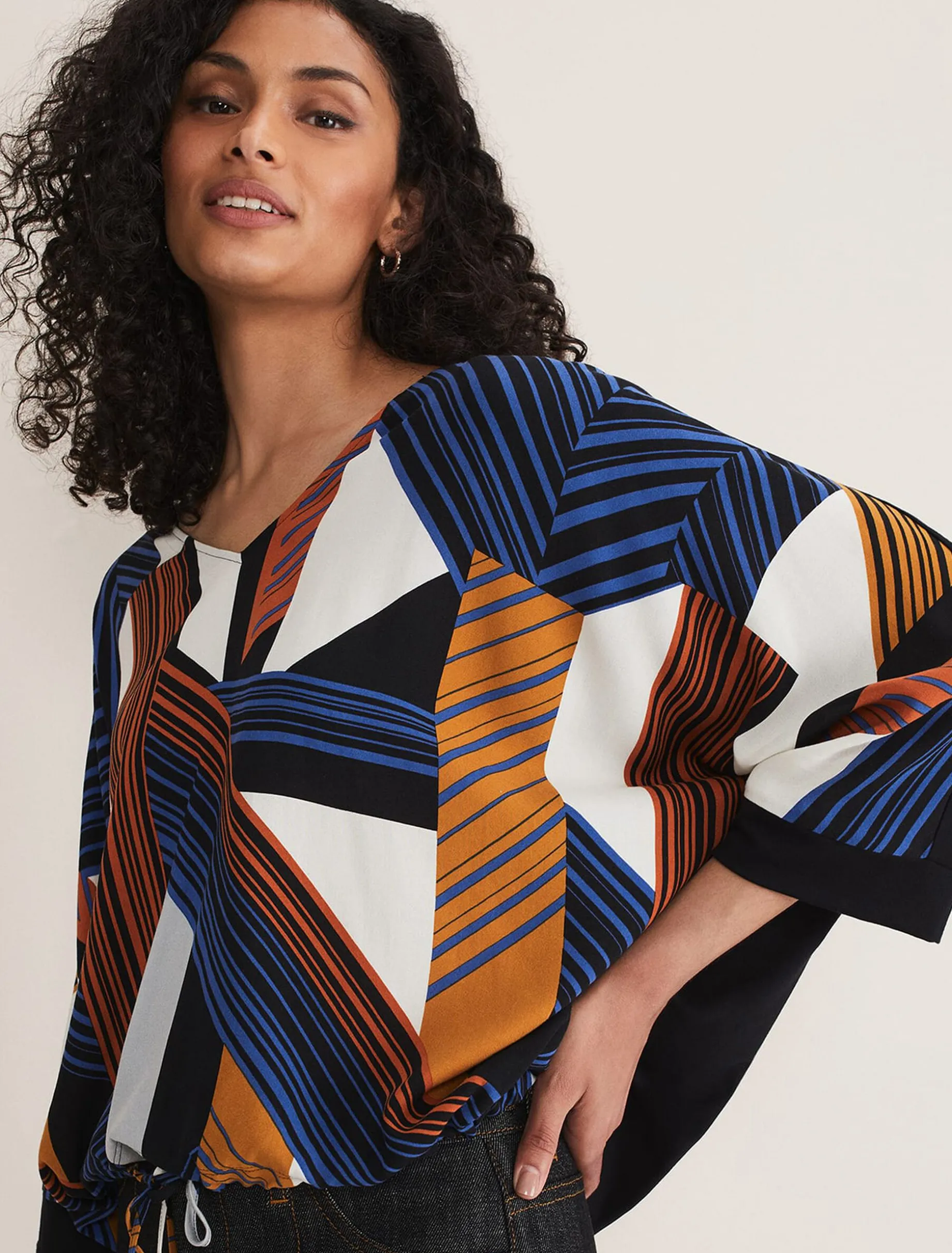 Tzara V Neck Top