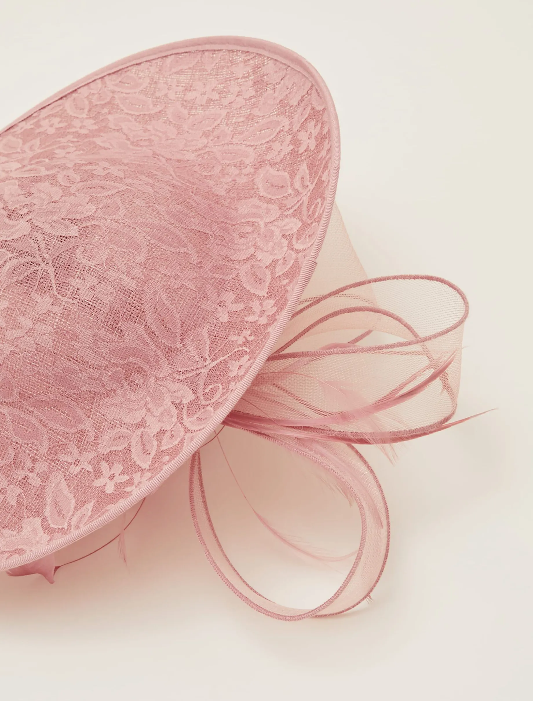 Valens Lace Underbrim Fascinator