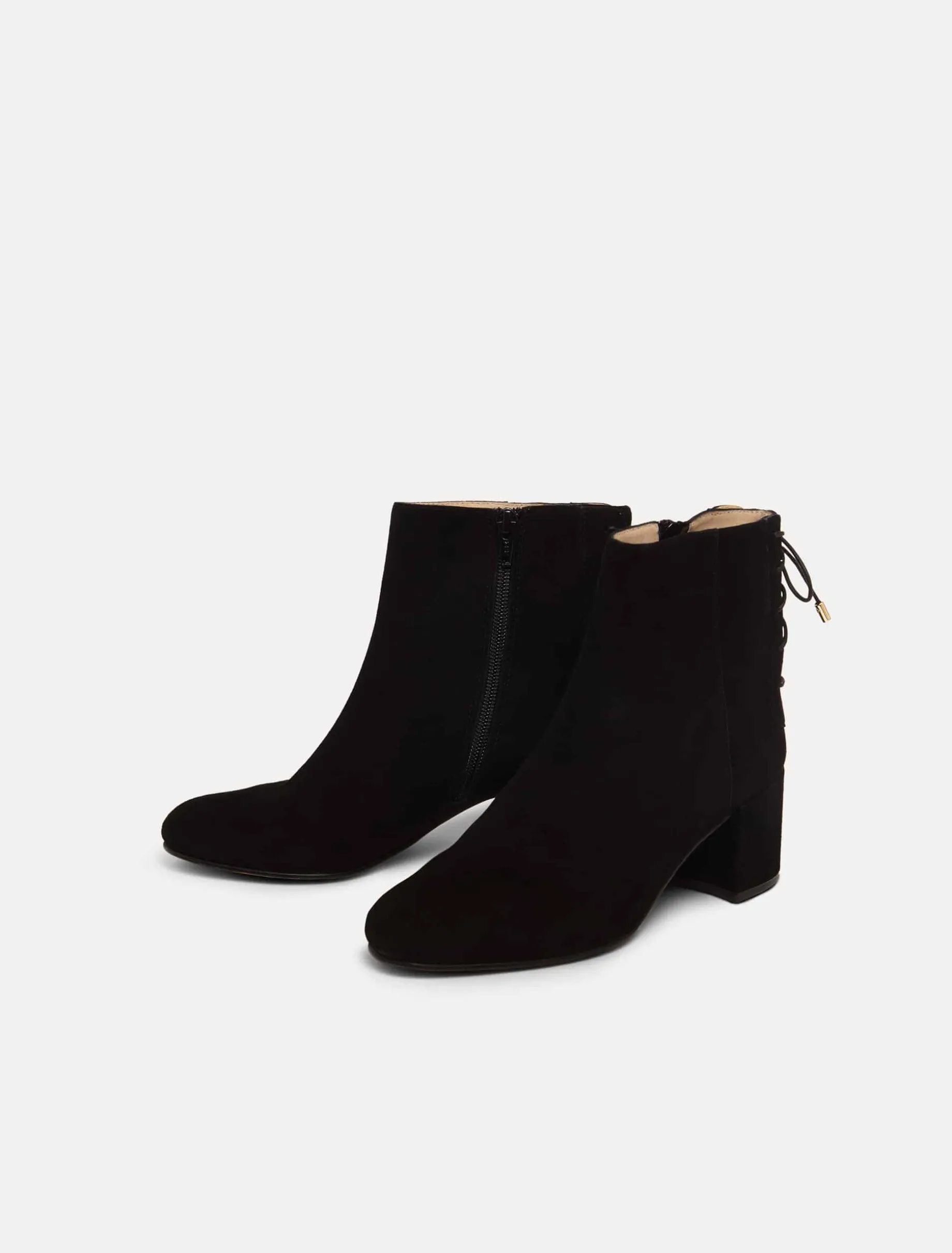 Valentine Lace Back Boots