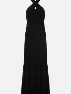 Valeria Jersey Halter Neck Dress