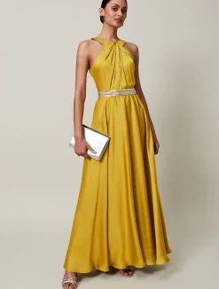 Vanessa Beaded Belt Maxi Dress