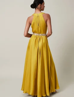 Vanessa Beaded Belt Maxi Dress