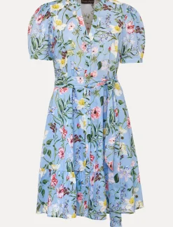 Velma Cotton Floral Mini Dress