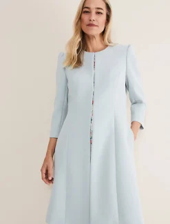 Venita Bow Long Jacket