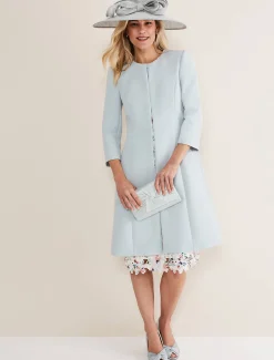 Venita Bow Long Jacket