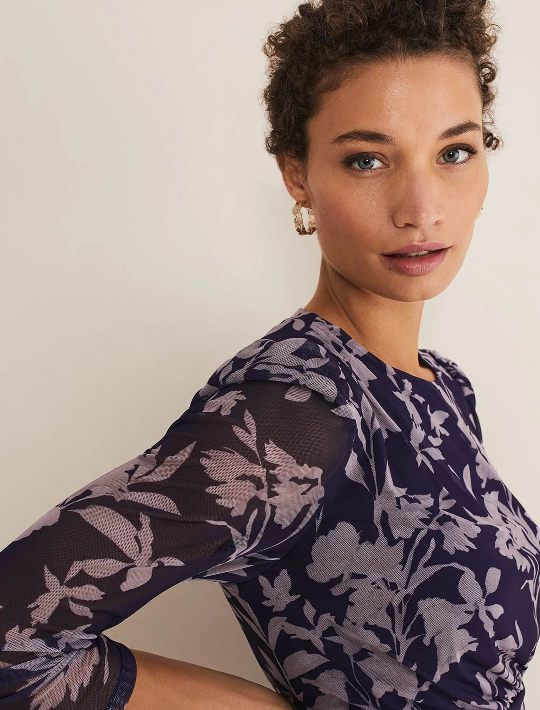 Vera Floral Midi Dress