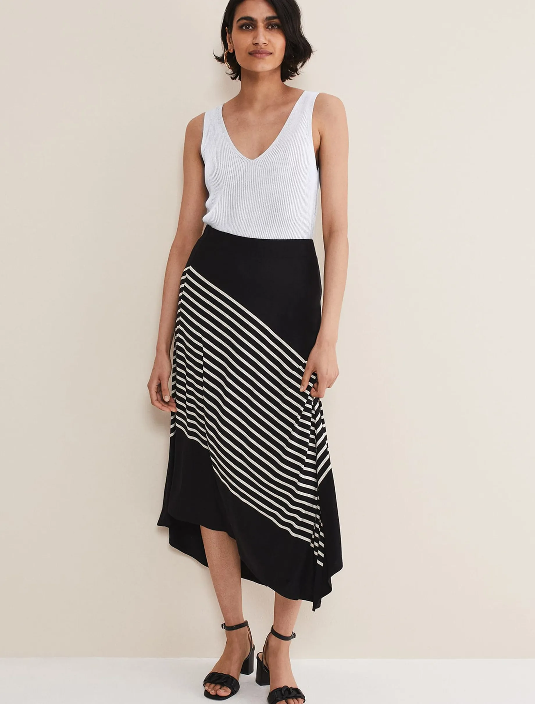 Veritty Stripe Skirt