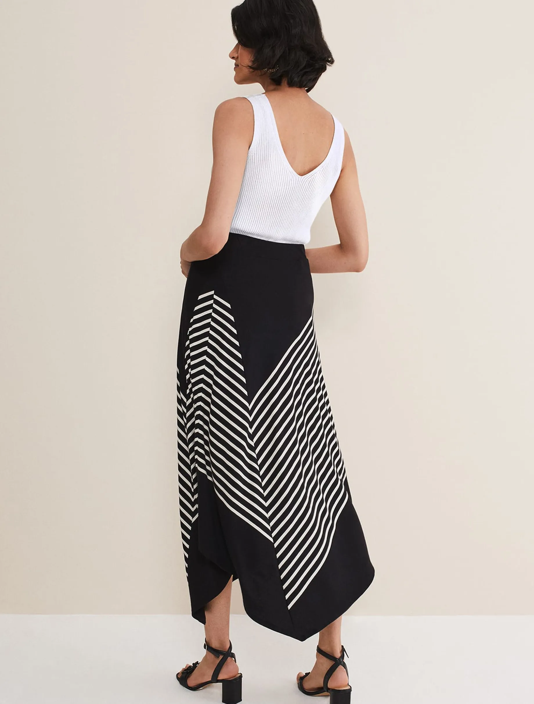 Veritty Stripe Skirt