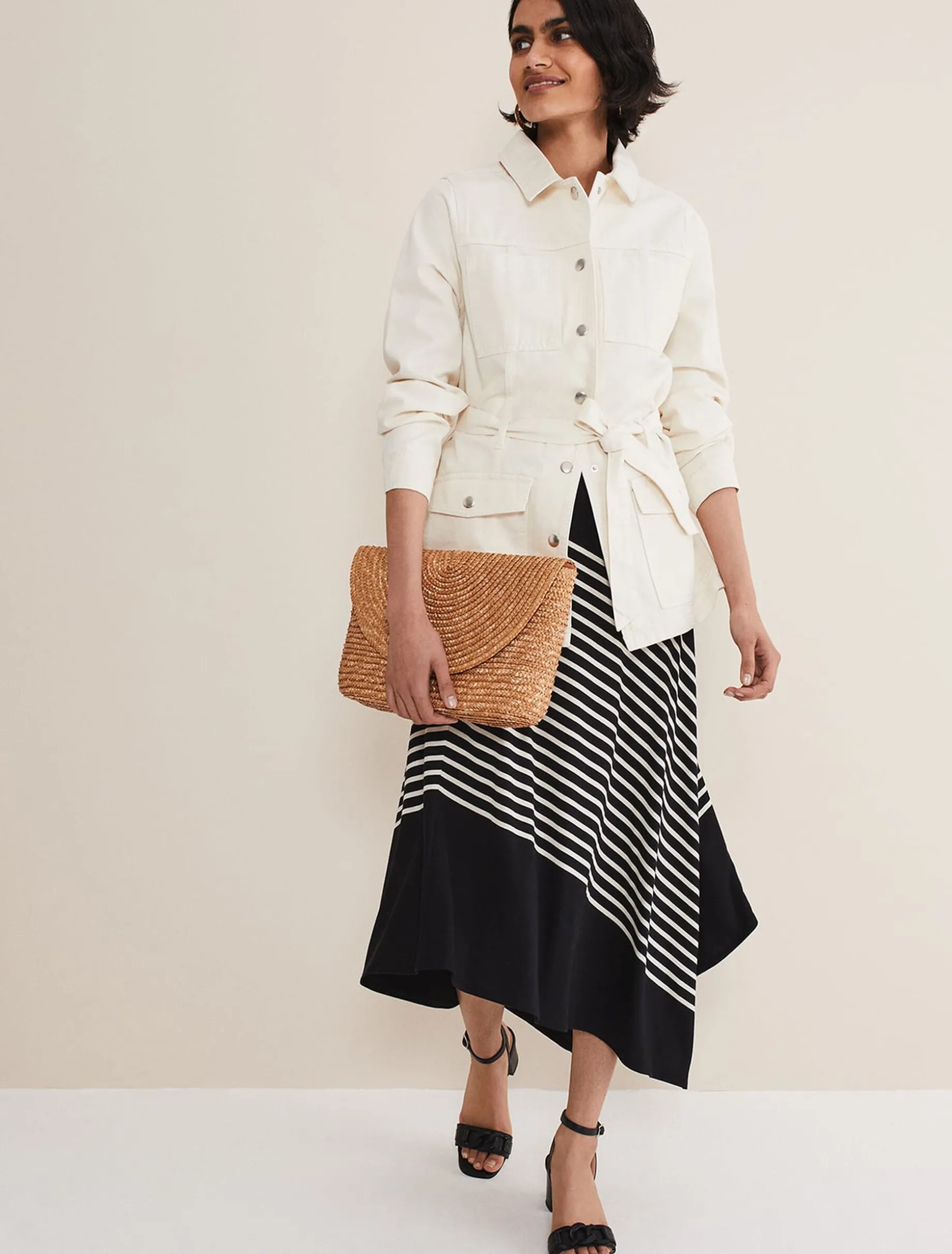 Veritty Stripe Skirt