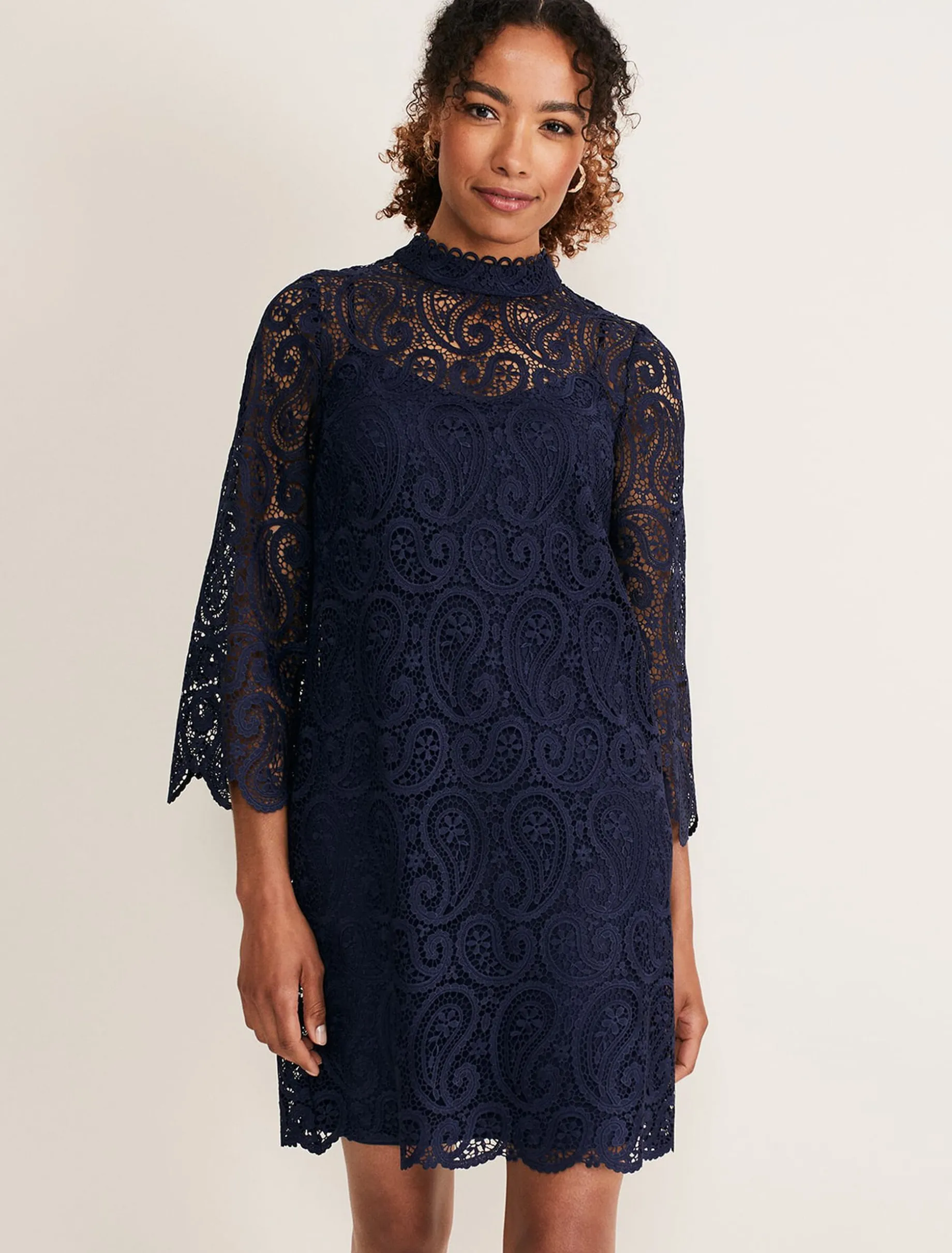 Verity Lace Shift Dress
