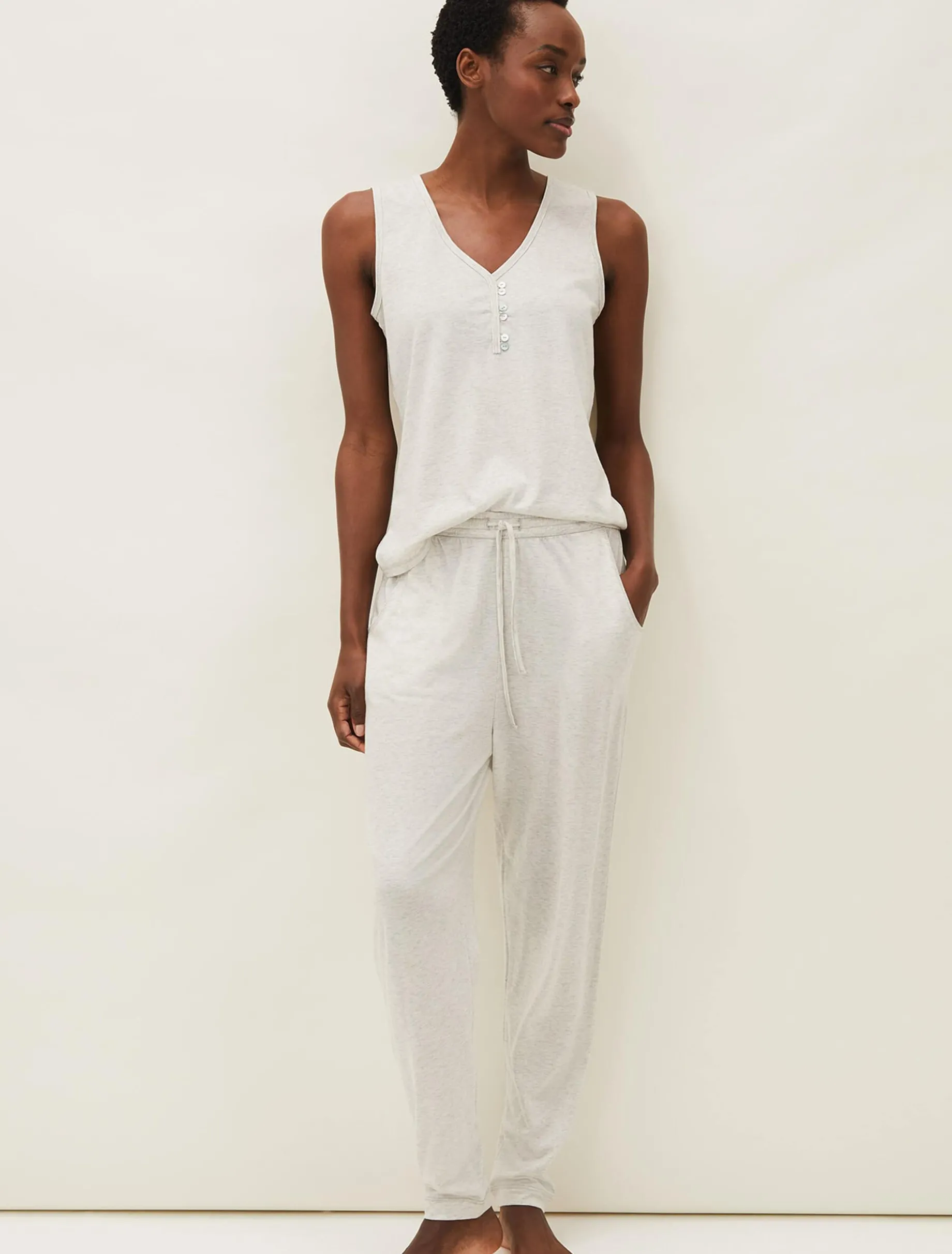 Vest Top And Trouser Pyjama Set