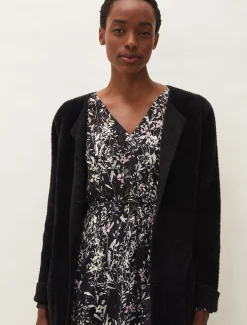 Vicki Fluffy Split Side Coat
