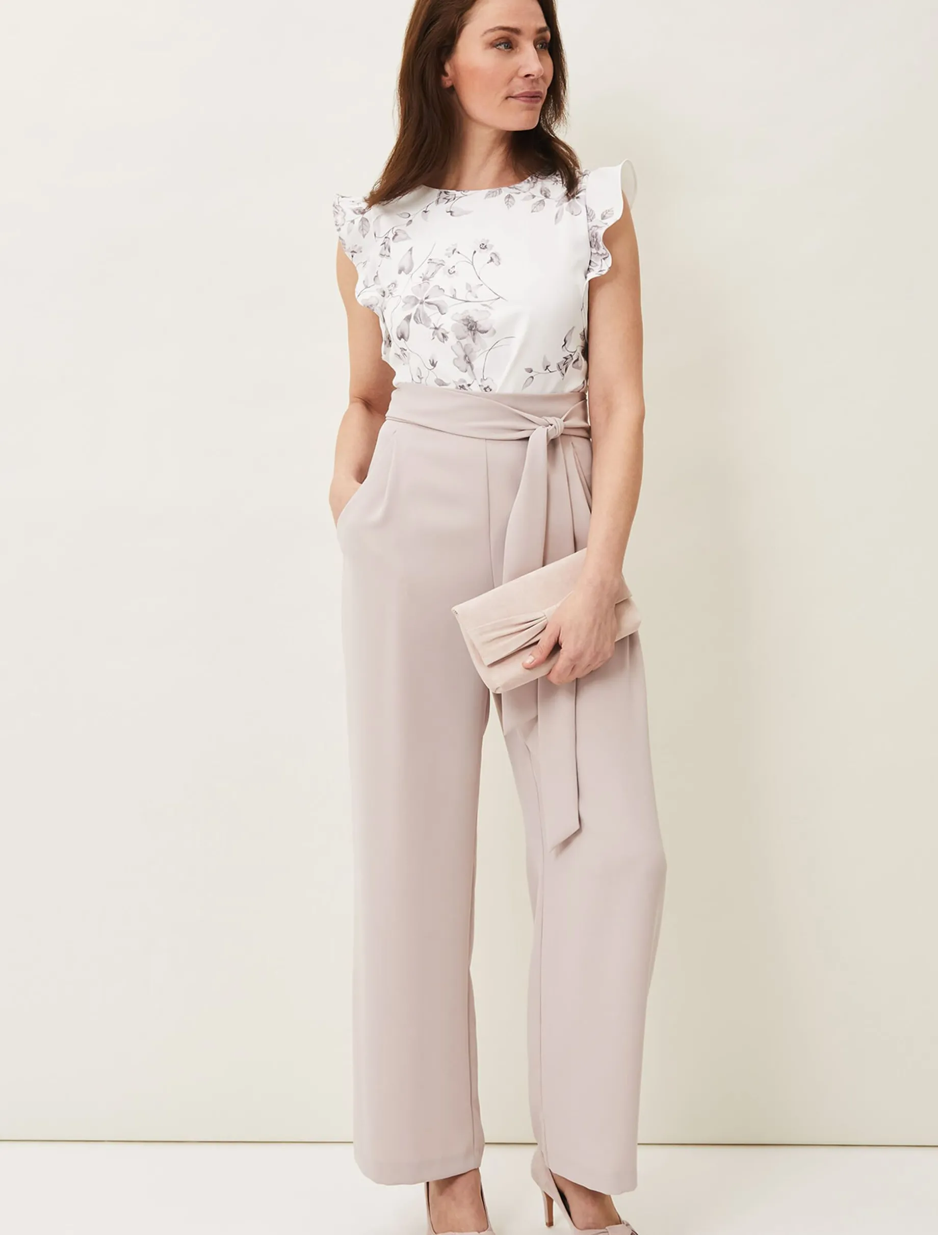Victoriana Printed Jumpsuit
