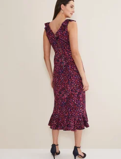 Viola Ditsy Frill Dress