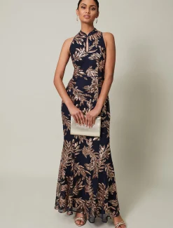 Viviana Sequin Maxi Dress