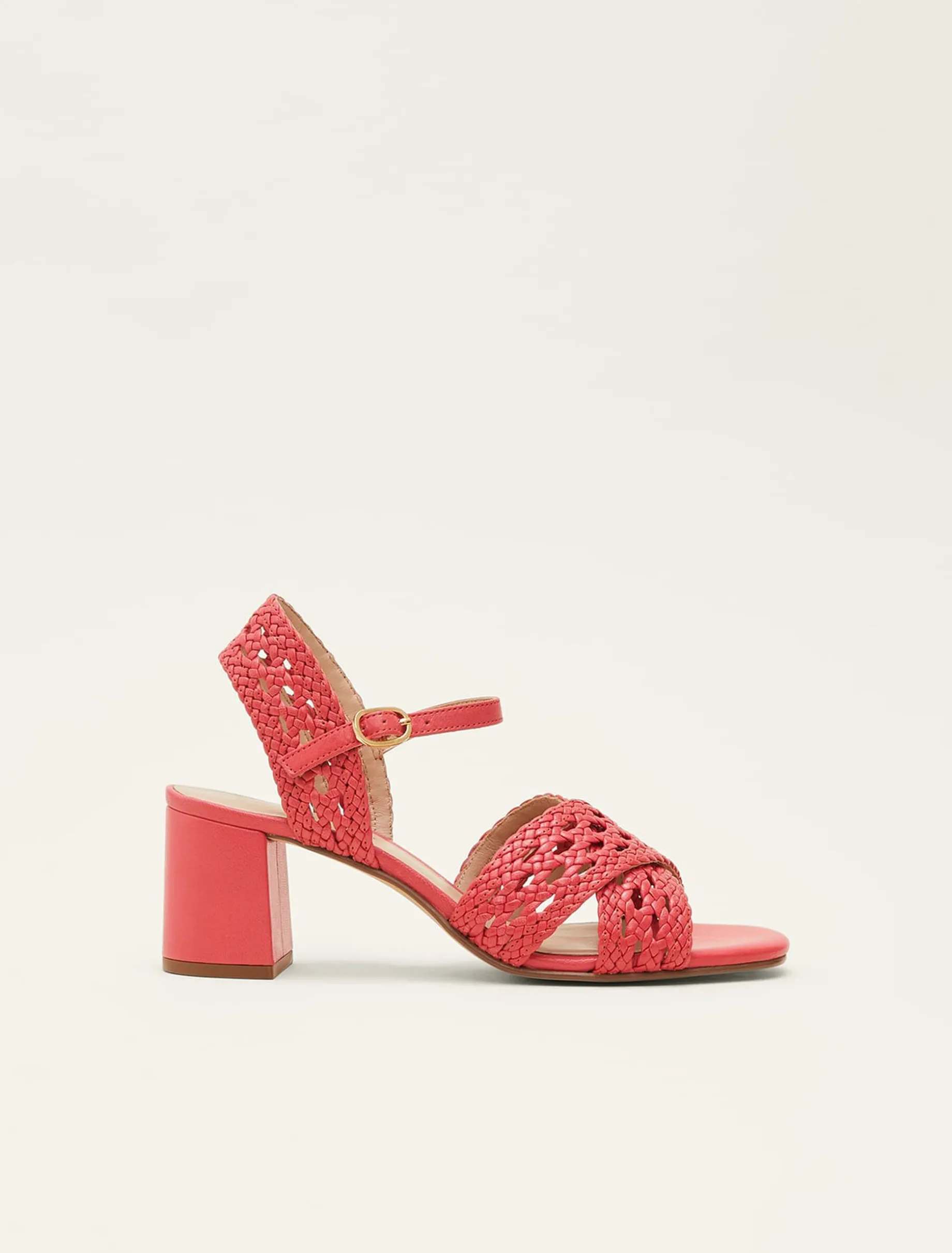 Weave Heeled Sandal