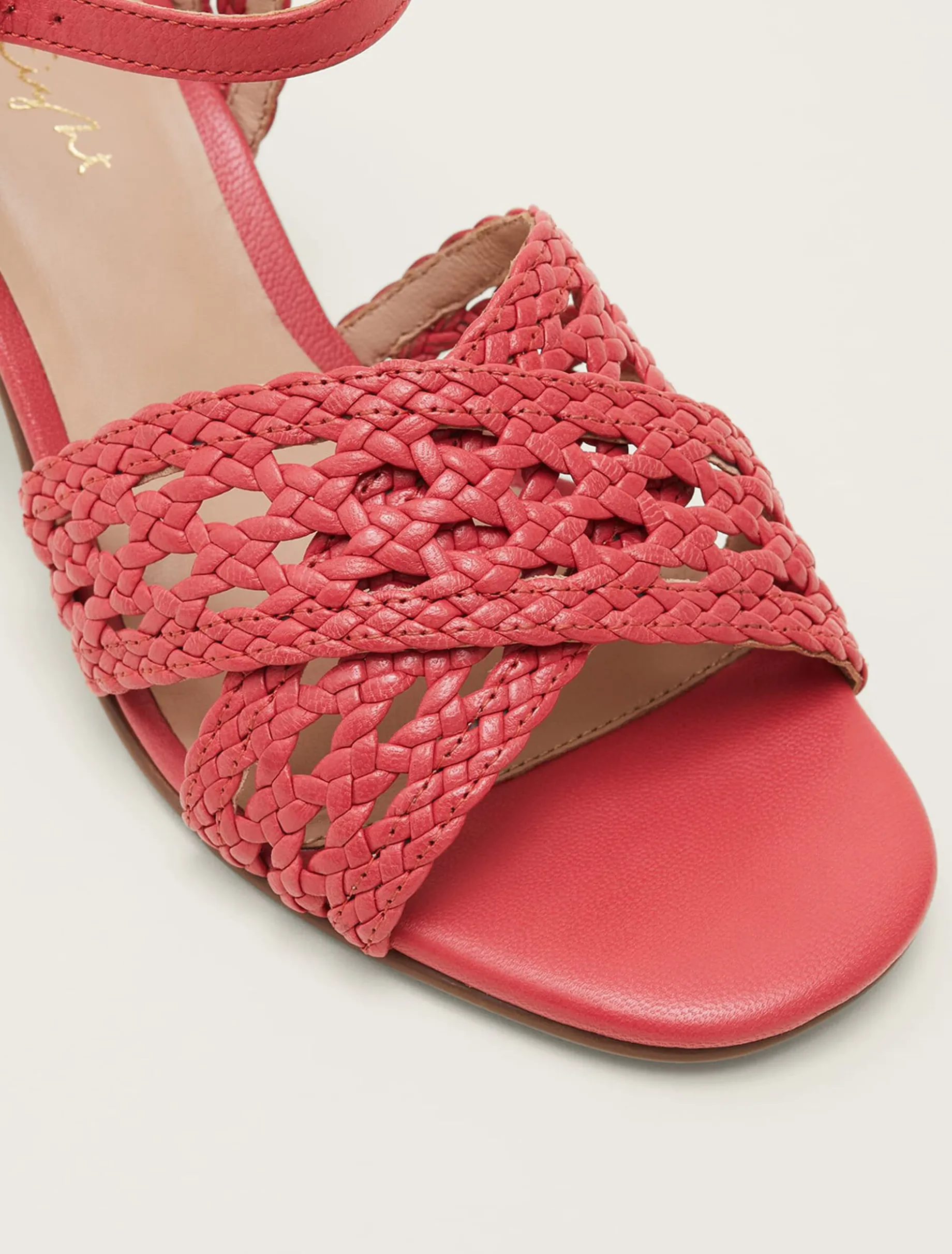 Weave Heeled Sandal