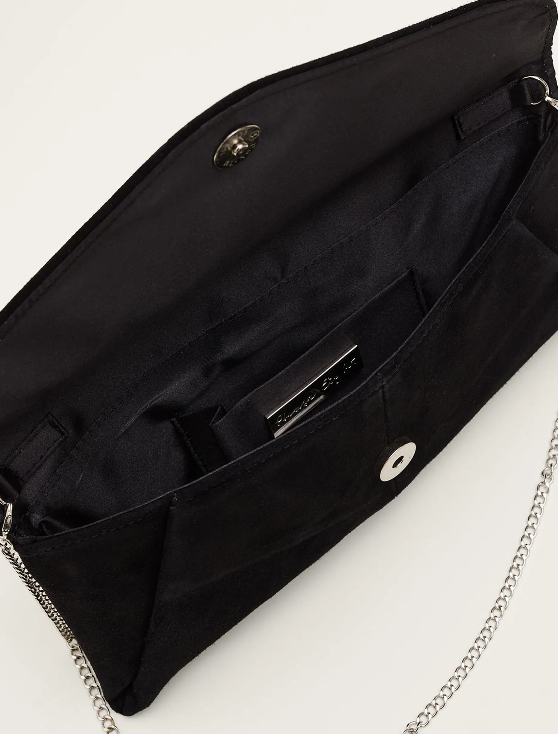 Wendie Suede Envelope Clutch Bag