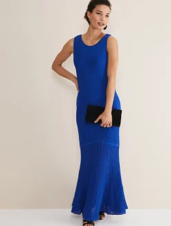Willow Knitted Maxi Pointelle Dress