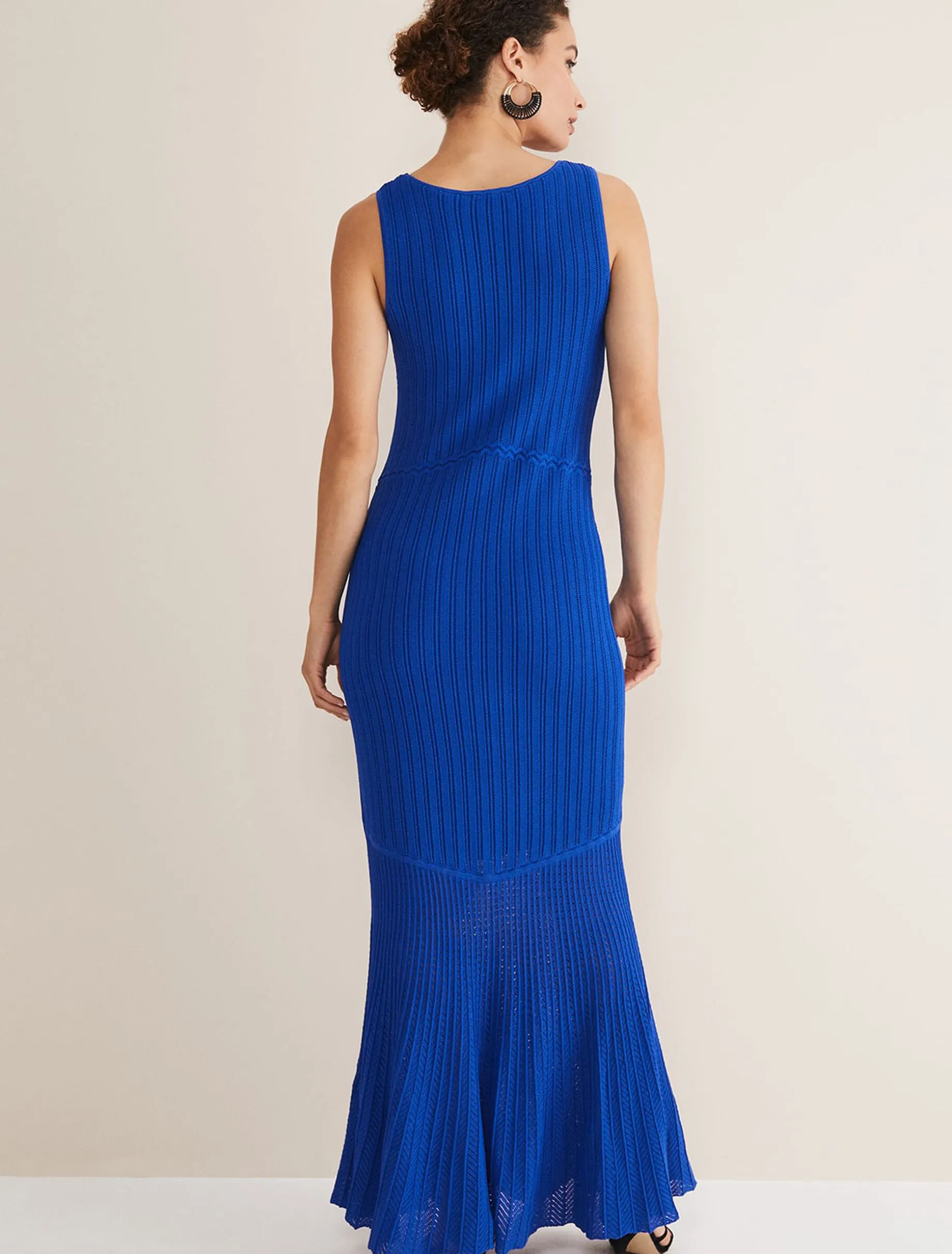 Willow Knitted Maxi Pointelle Dress
