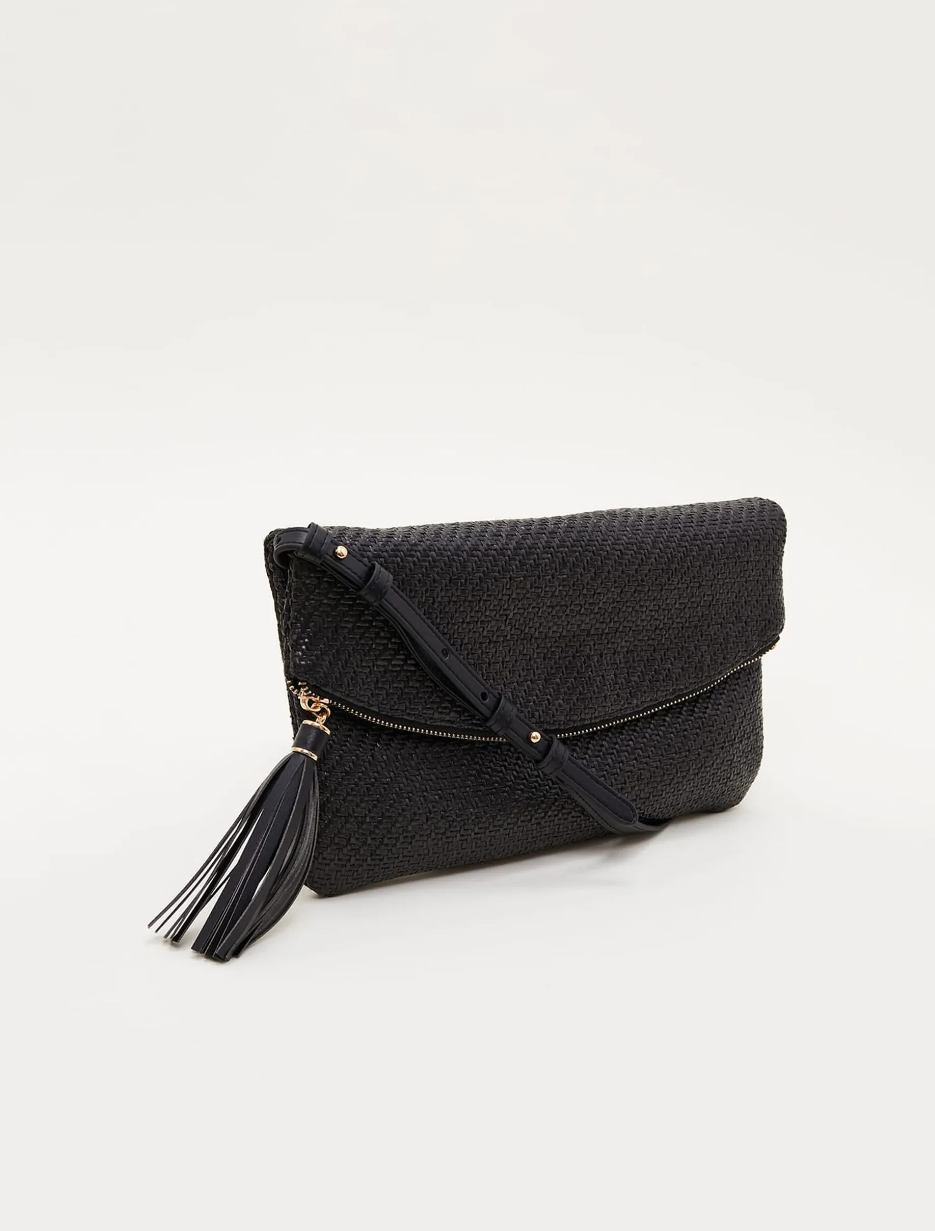 Woven Cross Body Bag