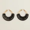 Woven Hoop Earrings